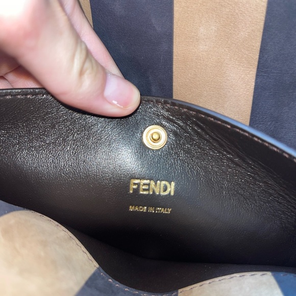 Authentic Fendi Peekaboo Handbag - Black leather w/ gold hardware (never worn) - Picture 8 of 8